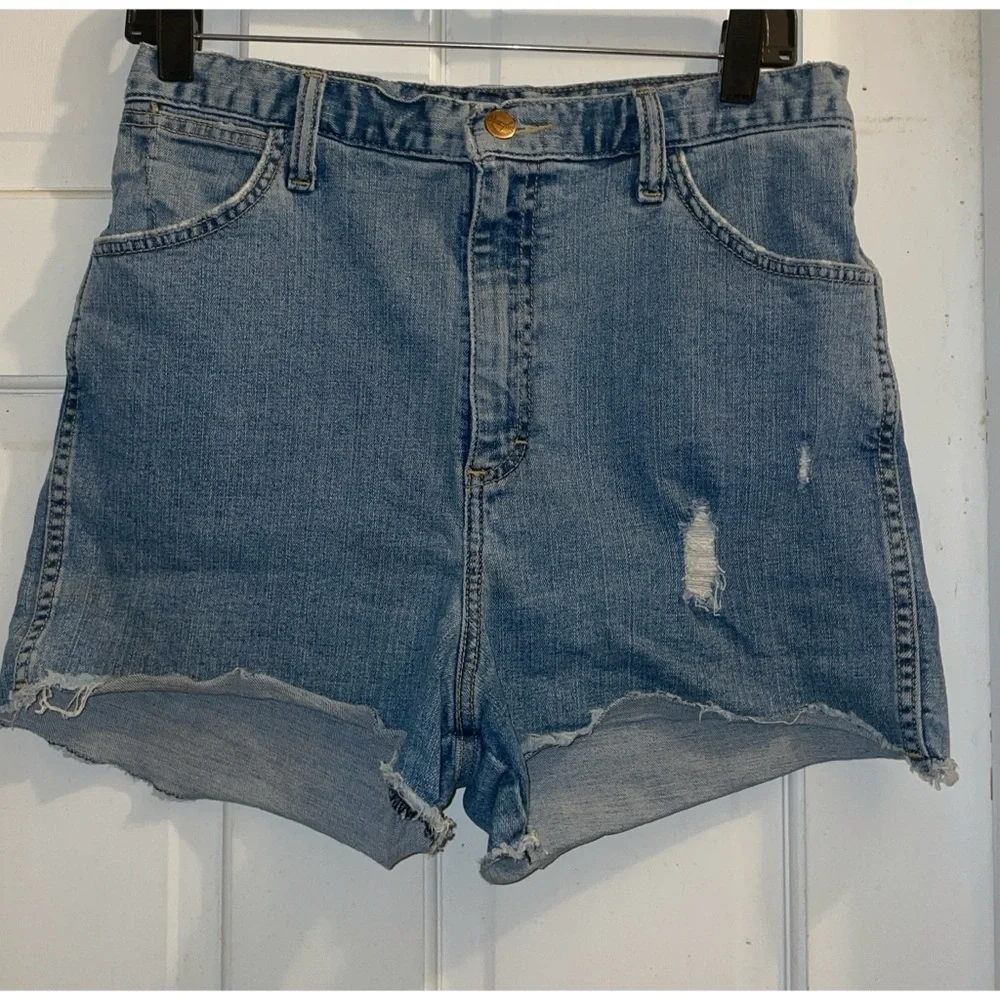Wrangler Blue Denim Shorts